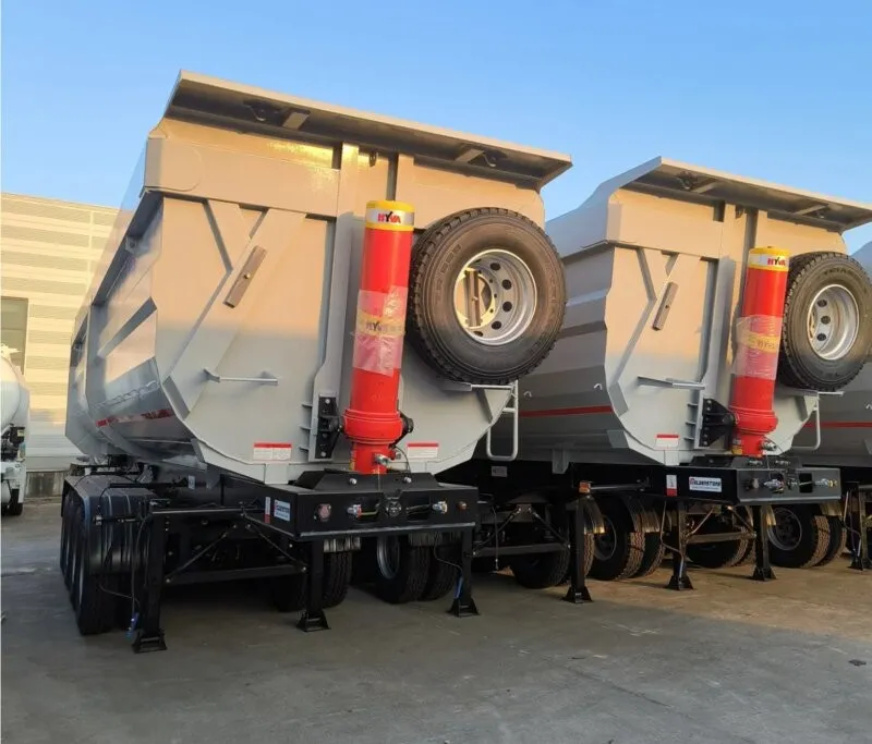 3 Axle U-shape Tipper Trailer