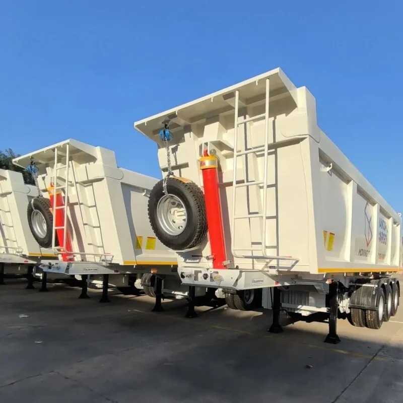 3 Axle U-shape Tipper Trailer