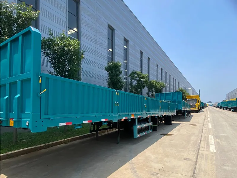 Tri Axle Side Wall Trailer